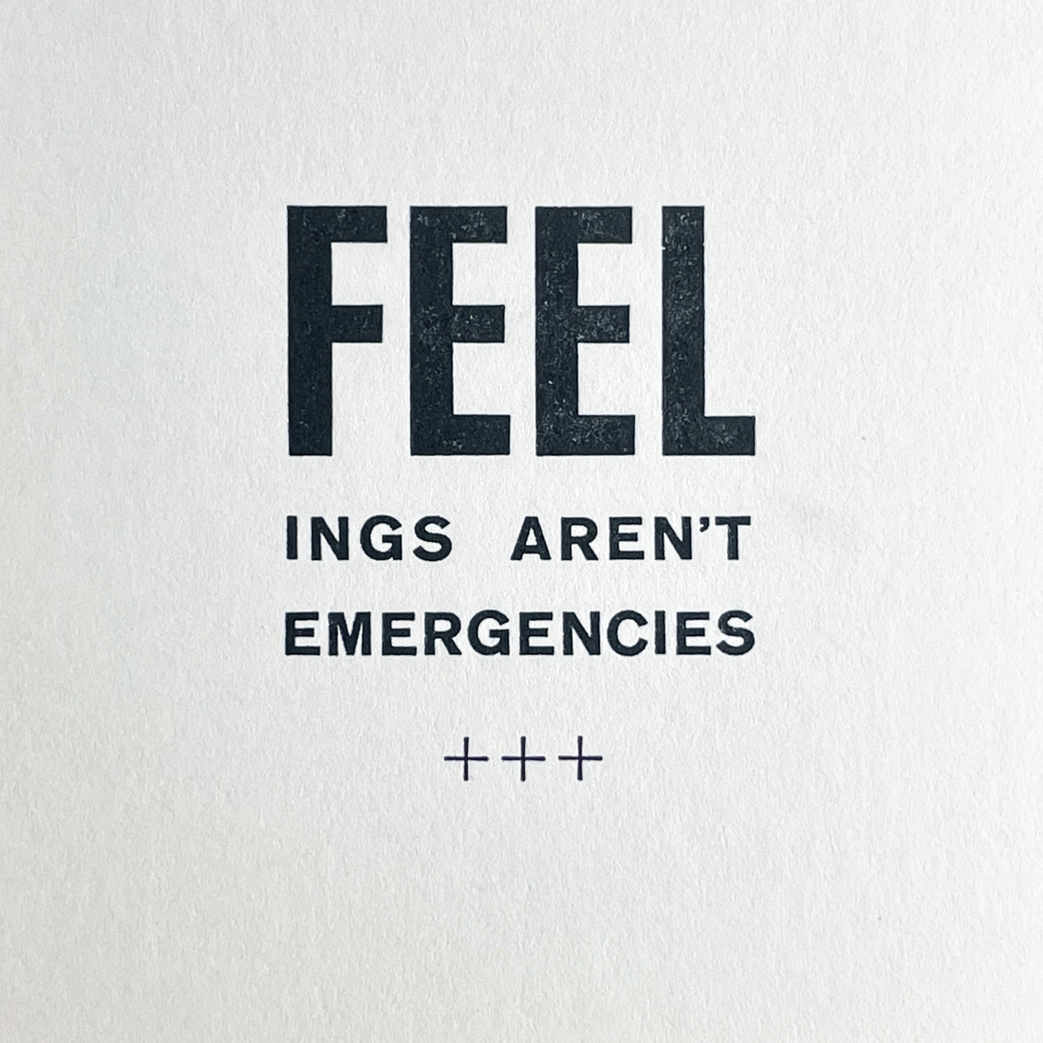 Feel Emergencies notecard