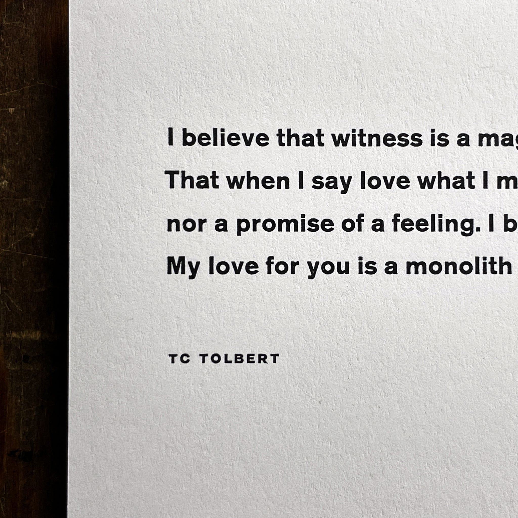 Monolith of Try notecard